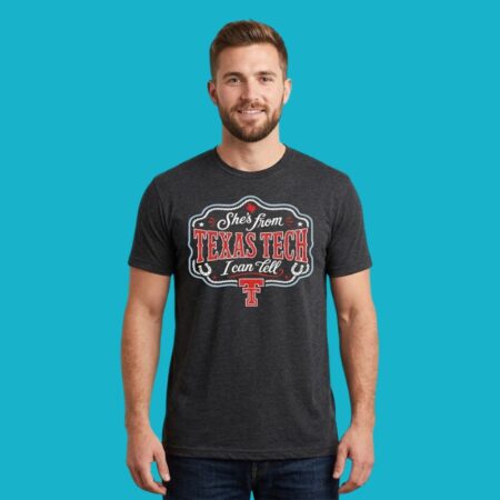 Texas Tech Red Raiders She's From I Can't Tell Shirt