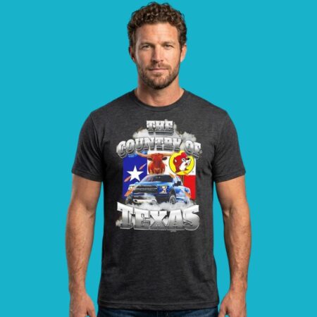 The Country Of Texas With Ford Raptor And Buc-ee's T-Shirt
