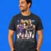 The Finals New York Knicks vs San Antonio Spurs Roster 2-Sided T-Shirt