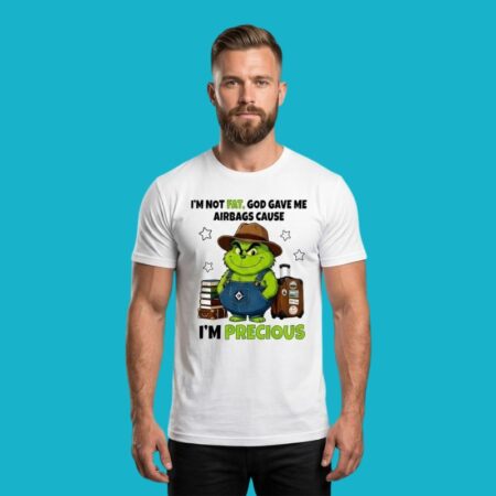 The Grinch I'm Not Fat God Gave Me Airbags Shirt
