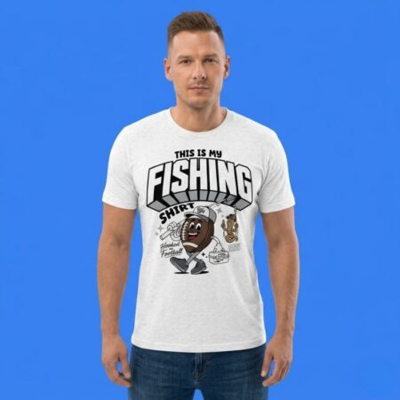This Is My Fishing Hooked On Football Shirt