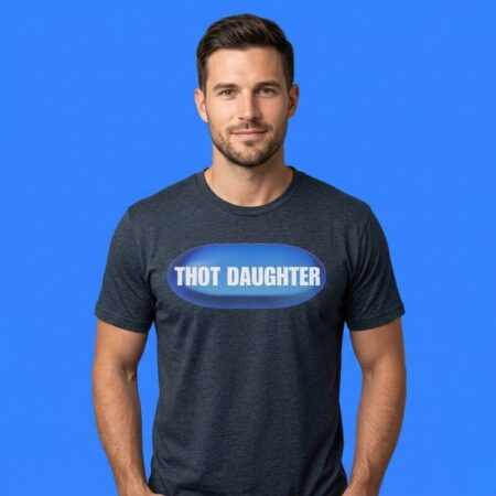 Thot Daughter Shirt Trendy Sarcastic Graphic Apparel For Women