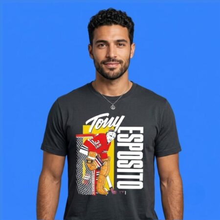 Tony Esposito Chicago highlight hockey shirt tee
