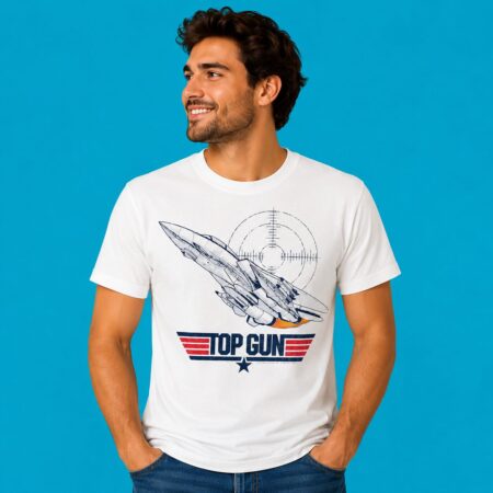 Top Gun F-14 Tomcat Military Jet Shirt