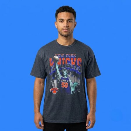 Trey Jemison III Knicks Statue of Liberty Shirt