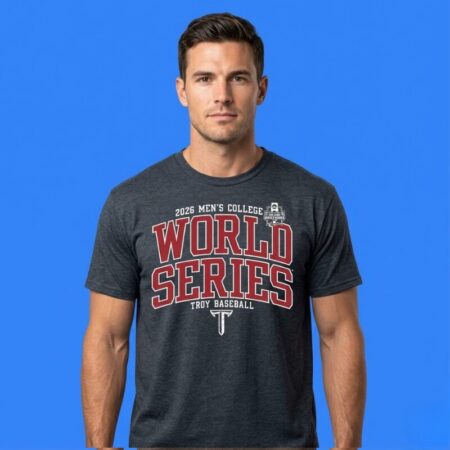 Troy Trojans Baseball 2026 CWS Shirt