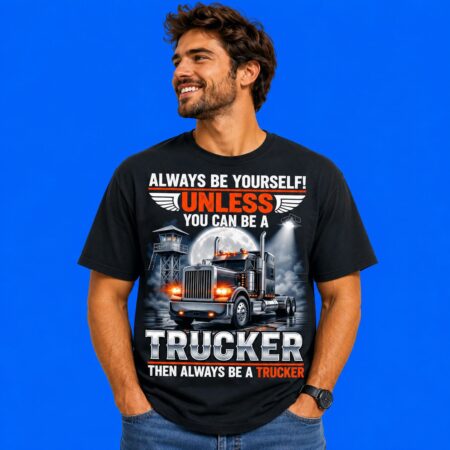 Truck Always Be Yourself Unless You Can Be A Trucker T-Shirt