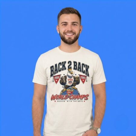 USA Back 2 Back World Champs Bussin Boys Shirt
