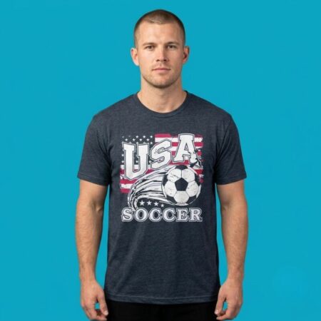 USA Soccer Heritage Vintage Graphic