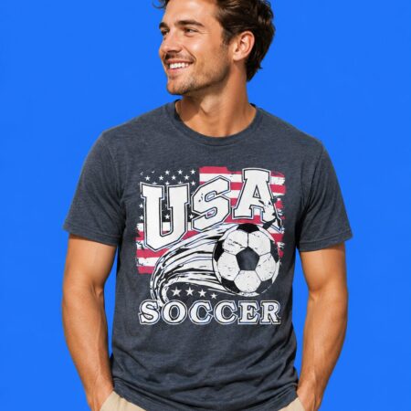 USA Soccer Heritage Vintage Graphic Shirt