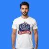 Uncle Sam's Red White And Brew Logo Shirt