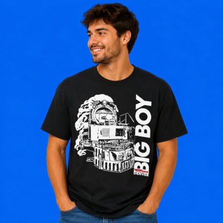 Union Pacific Big Boy 4005 Transportation Denver Shirt Retro Train Enthusiast Tee