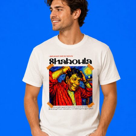 Van Gogh Shaboula Brand New Man Aesthetic Art Tee