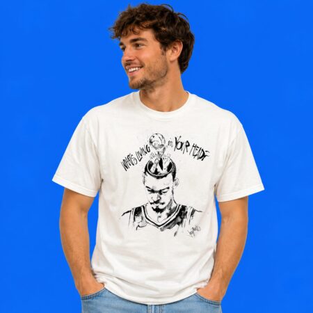 Victor Wembanyama What's Living In Your Head Shirt Alien Basketball Tee