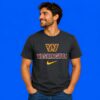 Washington Commanders In My Veins Jesus In My Heart Diamond Tears 2-Sided T-Shirt