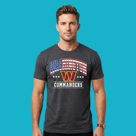 Washington Commanders NFL 1776-2026 250 Years 4th Of July American Flag Shirt