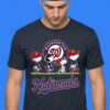 Washington Nationals Peanuts Snoopy Abbey Road Shirt
