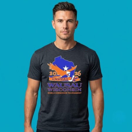 Wausau WI 2026 Horseshoe Tournament Tee