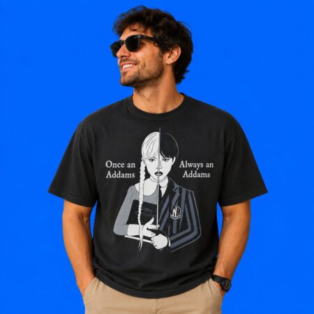 Wednesday once an addams always an addams shirt