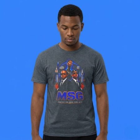 Wemby Brunson and Hart MSG Protecting New York Shirt
