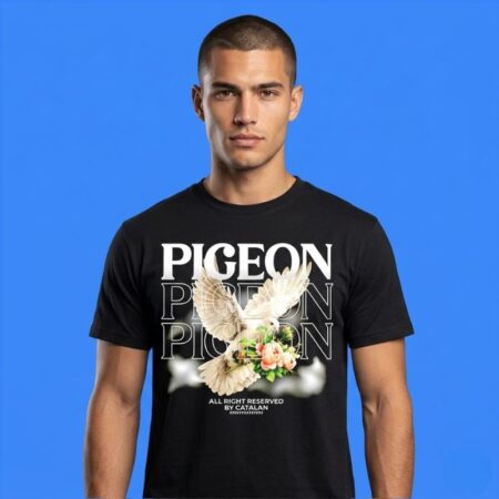 White Dove Pigeon All Rights Reserved Catalan Shirt