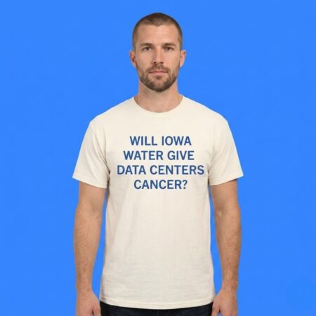 Will Iowa Water Give Data Centers Cancer T-Shirt