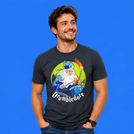 Wizard Drumbledore Graphic T-Shirt