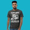 Wolf I'm Not Angry Just Low Tolerance For Bullshit Shirt