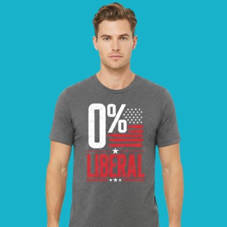 0 Liberal American Flag Shirt