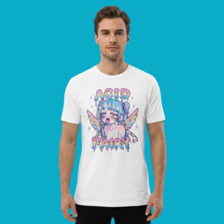 Acid Fairy Pastel Goth Fairycore Y2K Aesthetic Tee