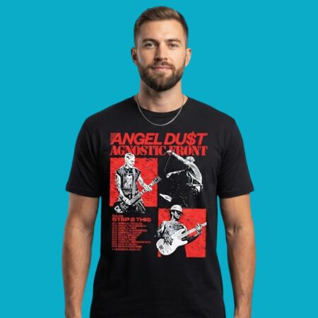 Angel Du$t Agnostic Front Featuring Step 2 Tour Shirt