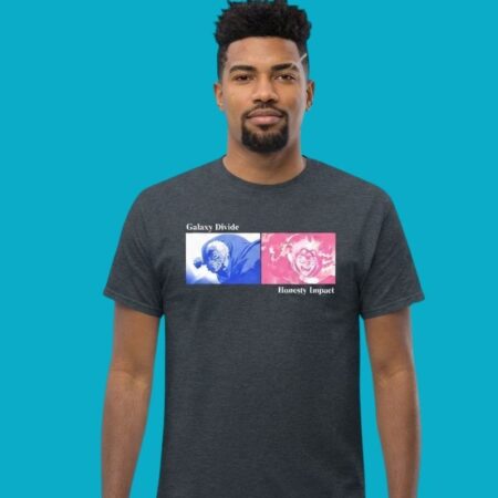 Anime Galaxy Divide Attack Graphic Tee