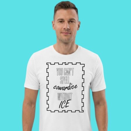 Anti ICE Political Statement Graphic Tee
