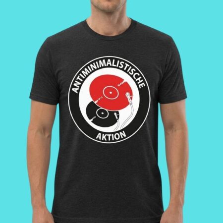 Anti Minimalist Vinyl Turntable Music Fan Tee