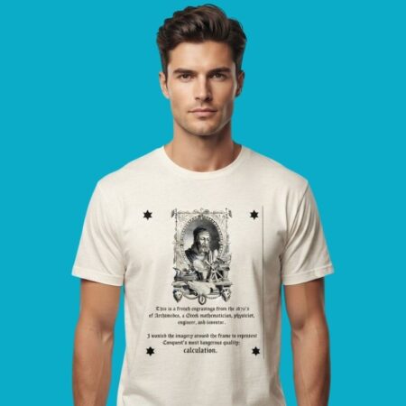 Archimedes Dangerous Quality Math Tee