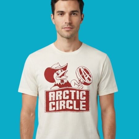 Arctic Circle Cowboy Chicken Retro Tee