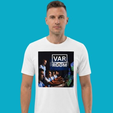 Argentina Soccer Match Referee Graphic Tee