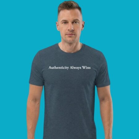 Authentic Quote Daily Motivation Graphic Tee