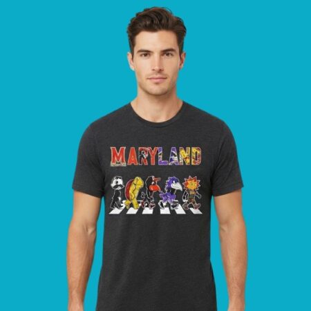 Baltimore Orioles Maryland Abbey Road Mascot Tee