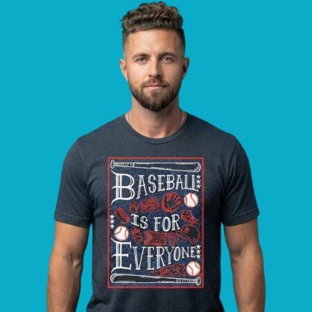 Baseball Is For Everyone Tigers Fan Tee
