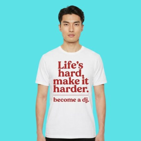 Become A DJ Music Lover Humor Graphic Tee