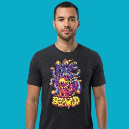 Beholder Fantasy Monster Tabletop RPG Tee