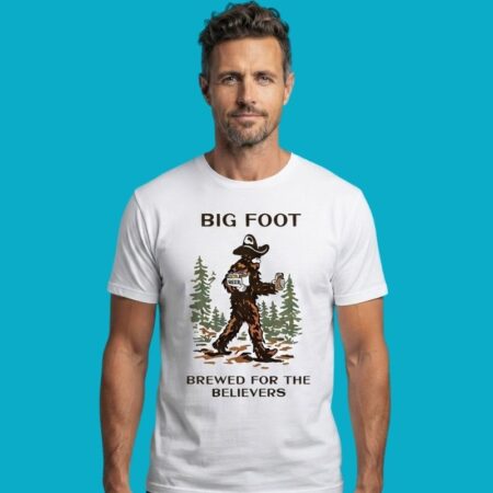 Big Foot Brewed For The Believers Sasquatch Shirt