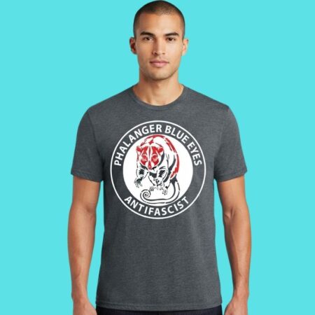Blue Eyes Antifascist Political Activism Tee
