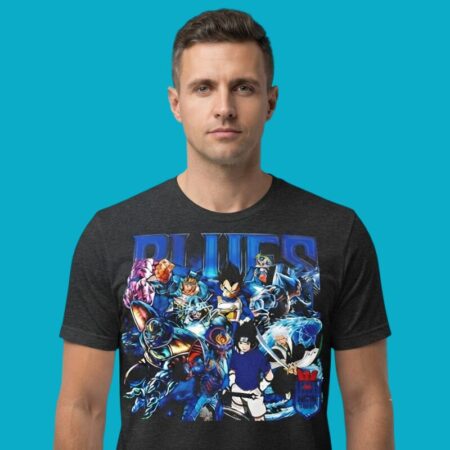Blues Anime Marvel Gaming NSW Shirt