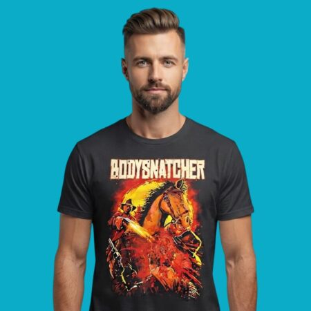 Bodysnatcher Cowboy Horse Gunfight Deathcore Band Shirt