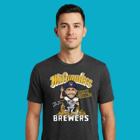 Brice Turang Milwaukee Brewers Skyline Shirt