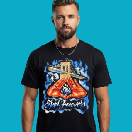 Brooklyn Bridge 96 & Forever NYC Graphic Tee