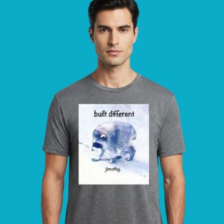 Built Different Funny Animal Graphic Tee