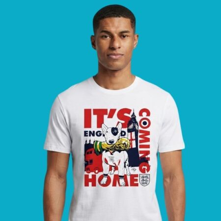 Bull Terrier England Its Coming Home World Cup 2026 Shirt